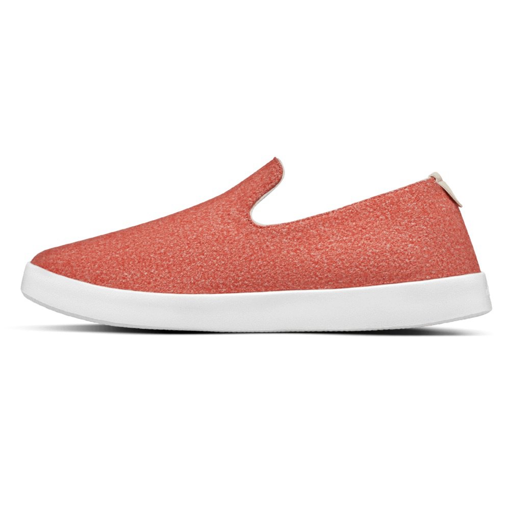 Allbirds Women\'s Slip-Ons Orange - Wool Loungers - 32487RZNU